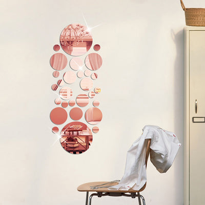 Espejo de Pared 3D con Círculos - Decoración Acrílica Estéreo - Image 20