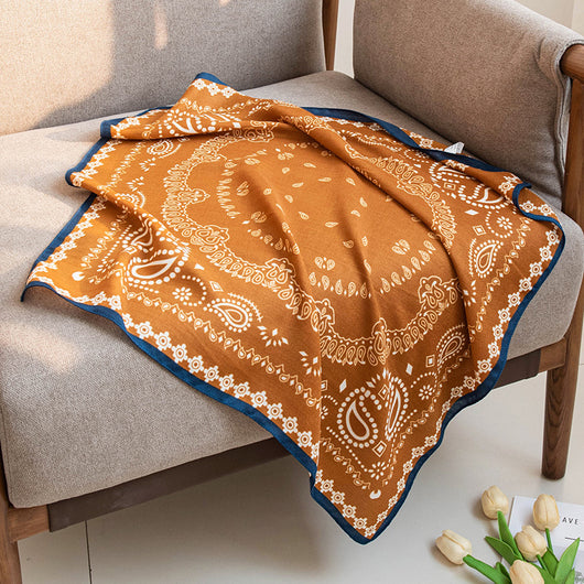 Pañuelo de Seda Emulada 70cm - Accesorio de Moda Versátil - Image 4