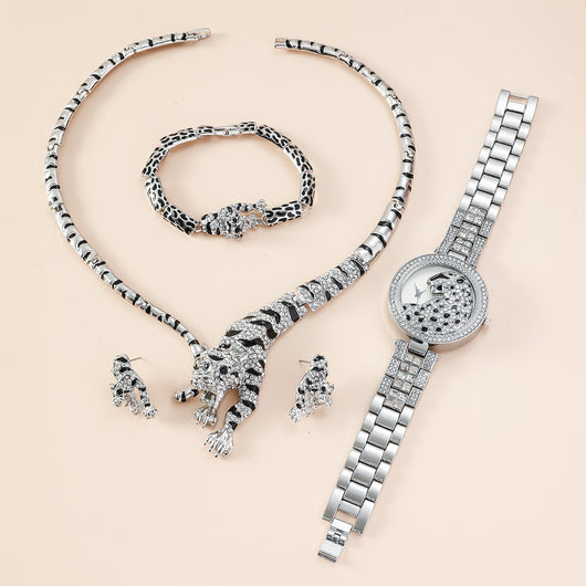 Reloj de Acero Inoxidable con Diamantes y Esfera Grande - Diseño Minimalista - Image 33