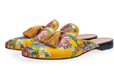 Zapatos Casuales para Hombre con Bordado Trasero y Diseño Plano - Image 2