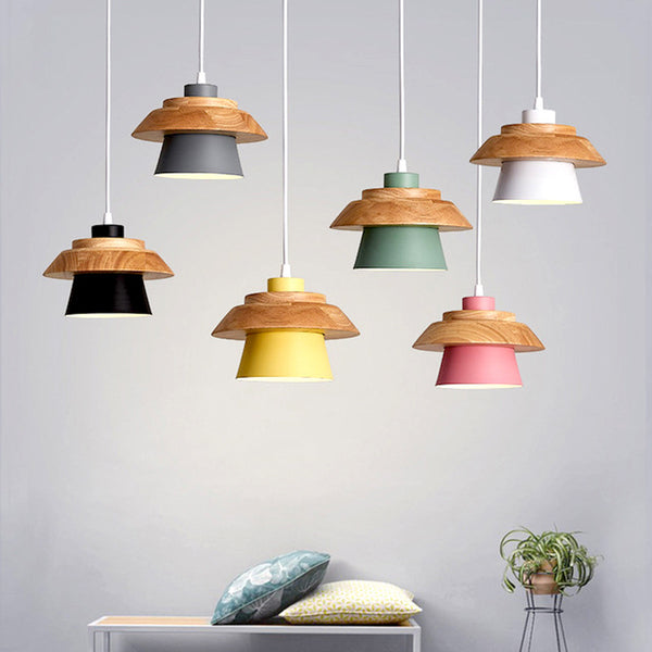 Lámpara Colgante Nórdica Minimalista de Diseño Contemporáneo