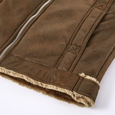 Chamarra Polar Suelta Cálida para Hombre - Image 7