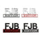 Emblema Modificado FJB para Automóvil - Diseño Estándar Premium