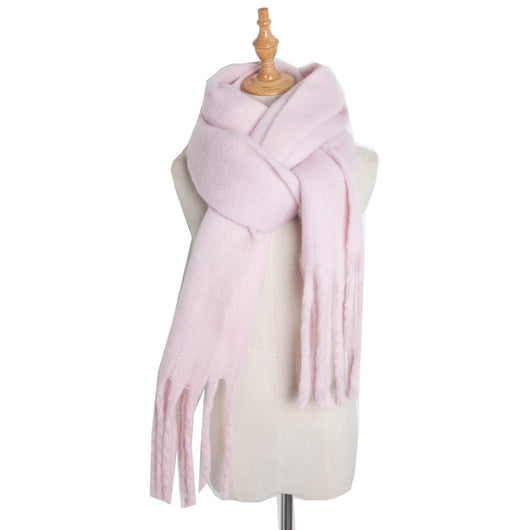 Bufanda Trenzada de Mohair Premium para Invierno - Suave y Abrigadora - Image 27