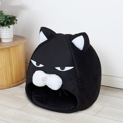 Cama Térmica Acogedora para Gatos y Perros con Diseño Cartoon - Image 5
