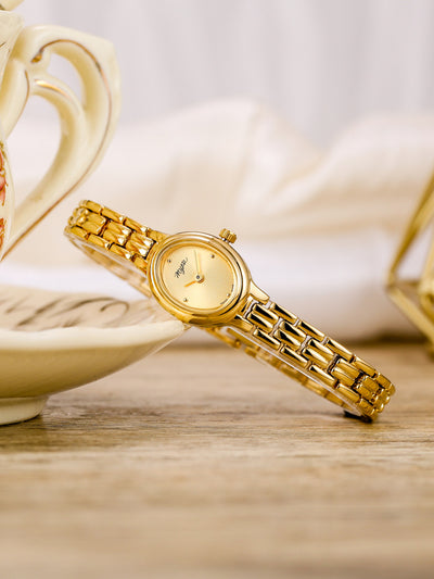 Reloj Vintage Ovalado Mini para Mujer - Resistente al Agua con Cuarzo - Image 19