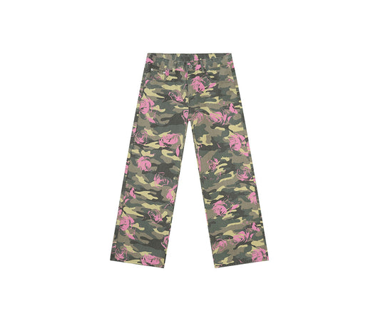 Jeans Rectos Estilo Camuflaje Lavado Clásico - Image 5