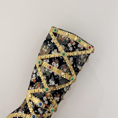Tacones Stiletto con Cristales Brillantes - Zapatos de Tacón Alto para Mujer - Image 13