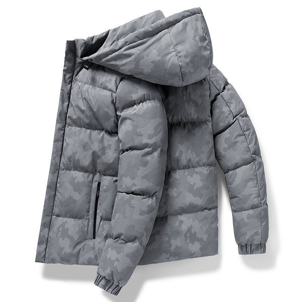 Abrigo Cargo Camuflaje para Hombre - Estilo Casual Versátil