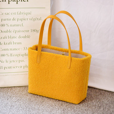 Bolsa Tejida Artesanal Hecha a Mano con Materiales Creativos - Image 12