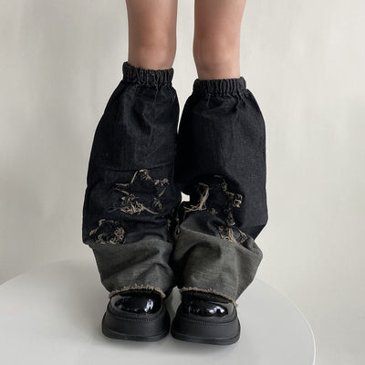 Calcetines Térmicos Denim Lavado Diseño Hot Girl - Efecto Reductor - Image 3