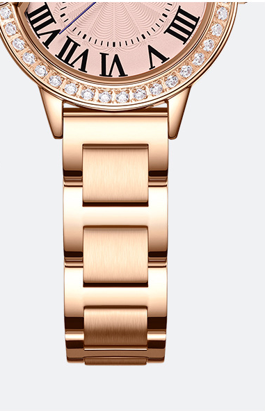 Reloj de Moda para Mujer con Banda de Acero y Micro-grabado de Diamantes - Image 18