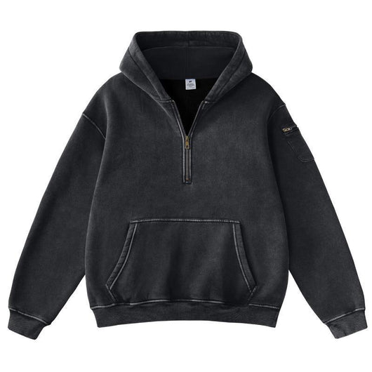 Sudadera Casual Suelta con Cierre de Hombre - Image 5