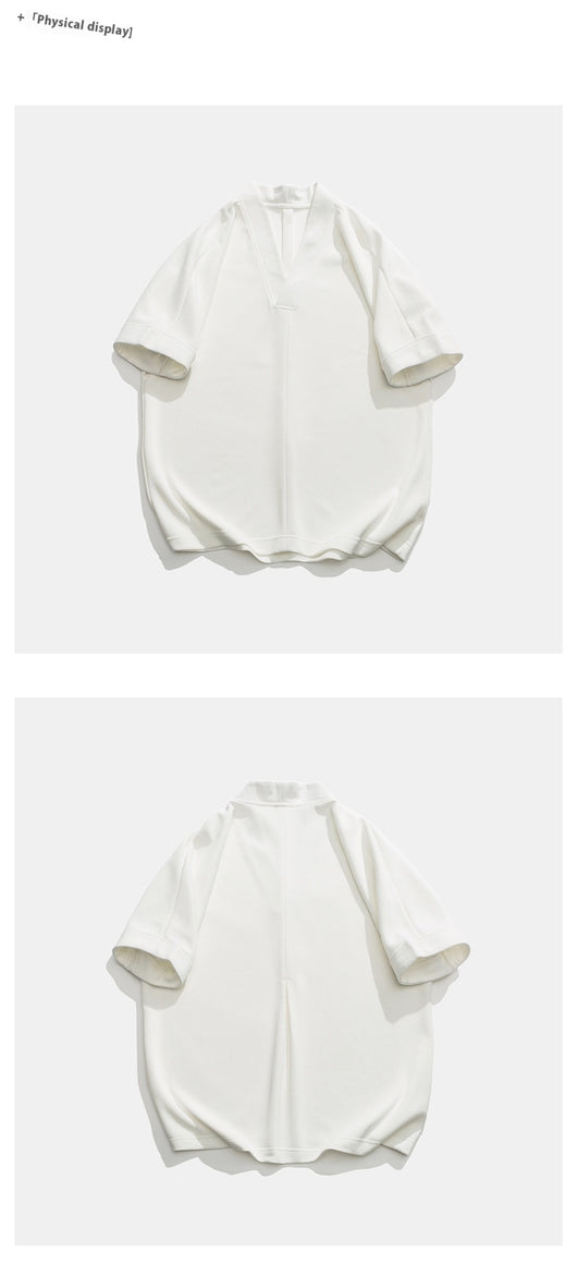 Camisa Casual Retro Estilo Chino para Hombre - Image 8