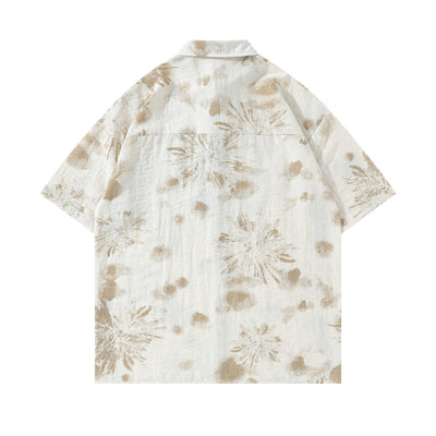 Camisa Tie-Dye Camuflaje con Tinta Splash para Hombre - Image 7