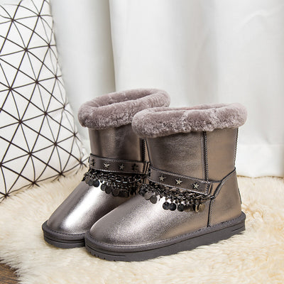 Zapatos de Algodón Cálido con Forro de Lana - Comodidad Casual Todo el Día - Image 12