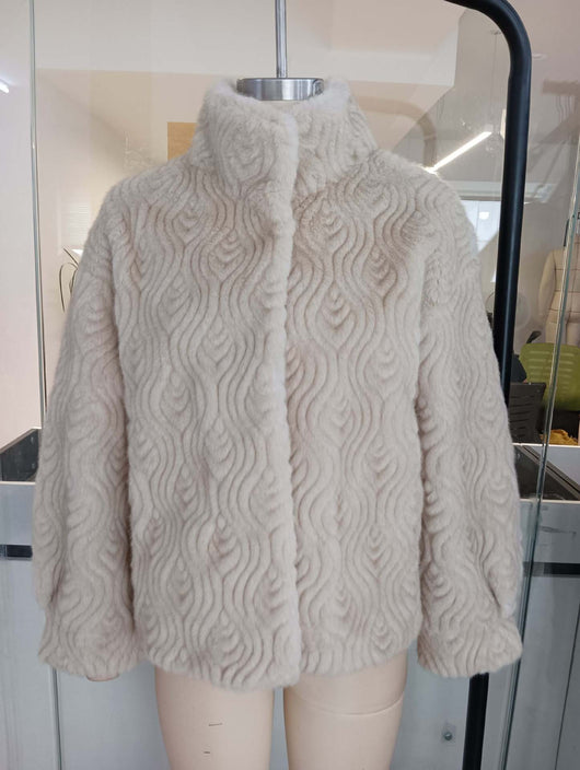 Abrigo Grueso de Cuello Alto y Mangas Largas para Mujer - Image 14