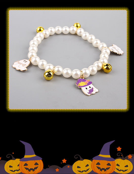 Collares de Perlas para Mascotas con Campana - Adorno Halloween para Gatos y Perros - Image 13