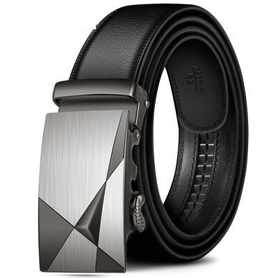 Cinturón Automático Negro Clásico para Hombre - Hebilla de Ajuste Rápido - Image 9