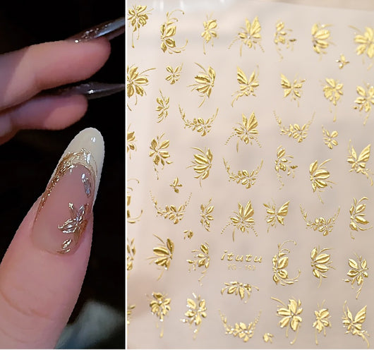 Adhesivos de Uñas 5D con Relieve Estéreo - Ornamentos Decorativos - Image 21