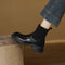 Botas Tejidas de Confort y Estilo Casual para Mujer
