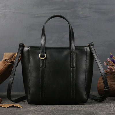Bolso Tote Retro de Gran Capacidad para Ejecutivos Modernos