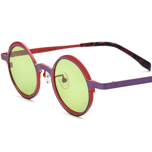 Gafas de Sol Personalizadas Multicolor de Titanio Puro para Mujer - Image 7