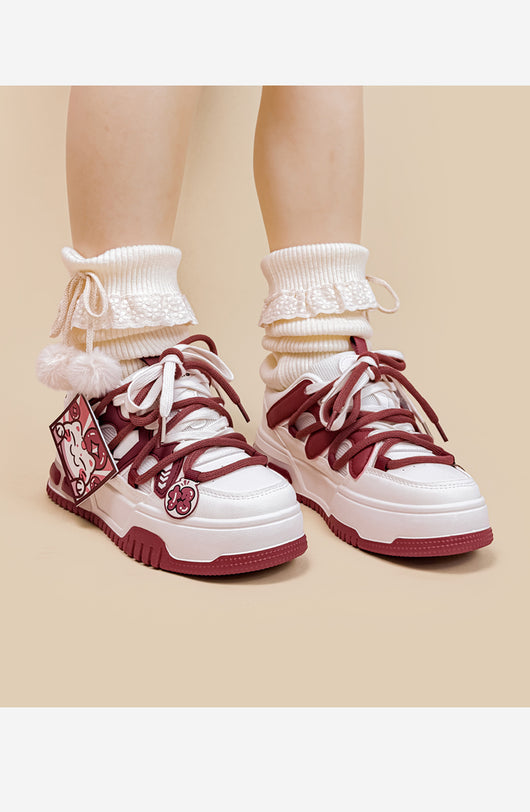 Zapatillas Deportivas Plataforma Red Board para Mujer - Image 10