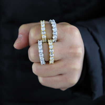 Anillo de Circonita Casual para Hombre - Diseño Minimalista - Image 9