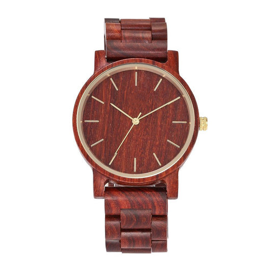 Reloj de Madera Vintage Casual - Estilo Atemporal - Image 2