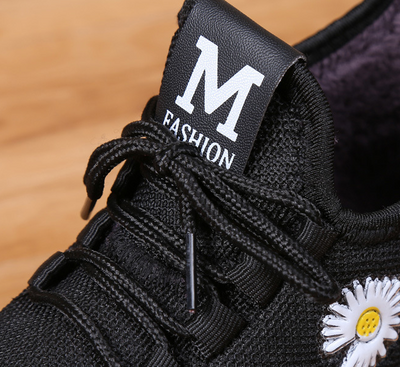 Zapatillas Deportivas Casuales para Mujer con Diseño Floral Margarita - Image 11