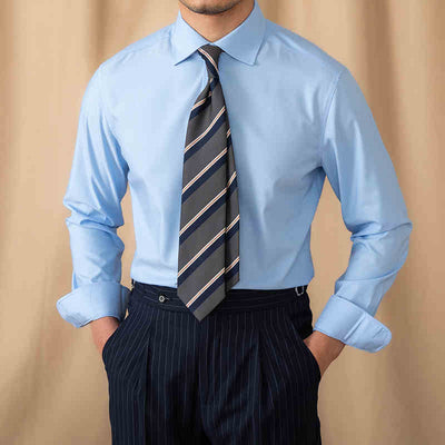 Camisa Formal de Manga Larga para Hombre - Image 11