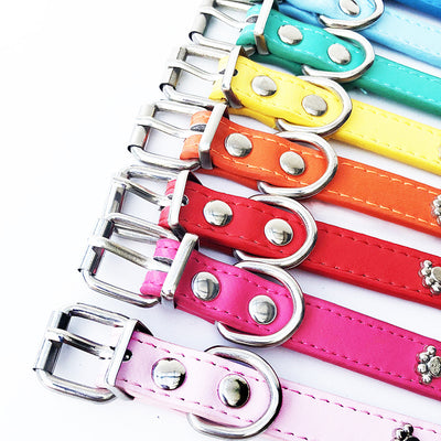 Pack de 10 Collares de Cuero PU 1.5" para Perros - Image 29