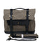 Verde Militar Negro Leather 40x15x30 CM