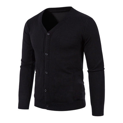 Cardigan de Punto para Hombre - Suéter V-Neck Moderno y Versátil - Image 22