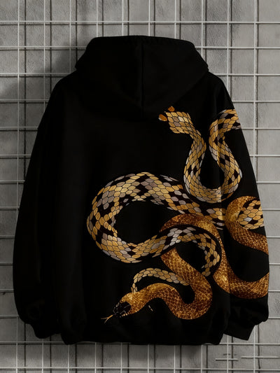 Sudadera Estampada de Manga Larga para Hombre - Hoodie Casual Versátil - Image 8