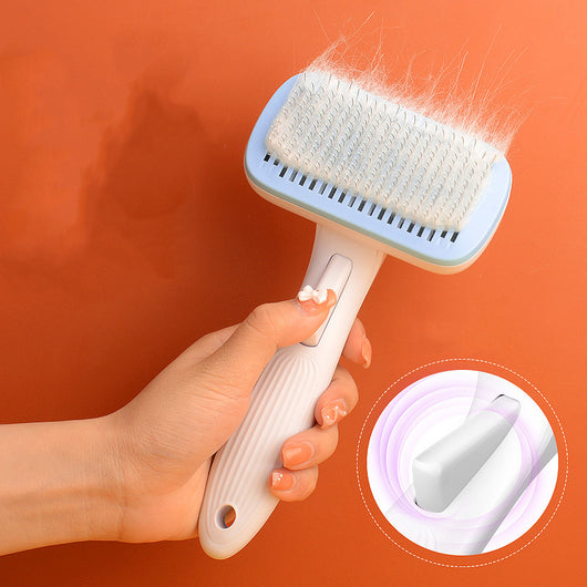 Peine Deslanador Automático para Perros y Gatos - Removedor de Pelo con Un Click - Image 14