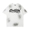 Camiseta Casual Masculina com Estampa de Letras Marcantes