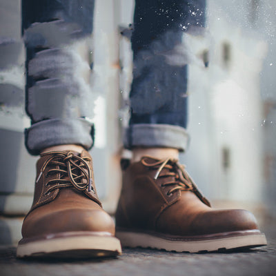 Botas de Trabajo Retro Desert de Caña Media para Hombre - Image 3