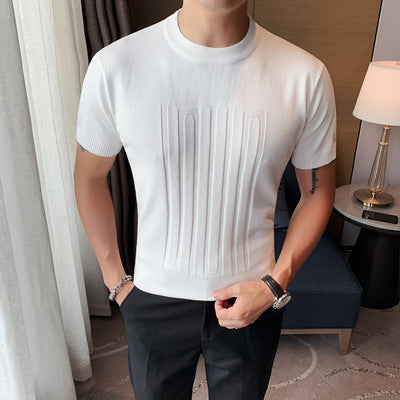 Camiseta Básica Hombre Cuello Redondo Manga Corta - Image 3