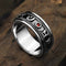 Anillo de Transferencia Vajra Daming Mantra con Acabado Desgastado