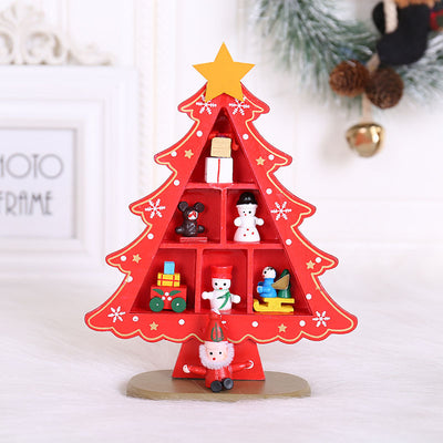 Adornos Navideños de Madera - Escenas Creativas para Árbol - Image 9