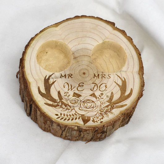 Caja Portaanillos de Madera para Novia - Image 23