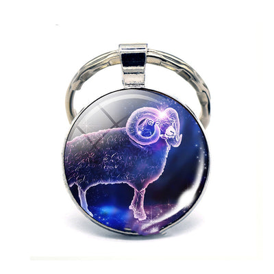 Llavero de los Doce Signos del Zodiaco - Regalo de Cumpleaños Personalizado - Image 7