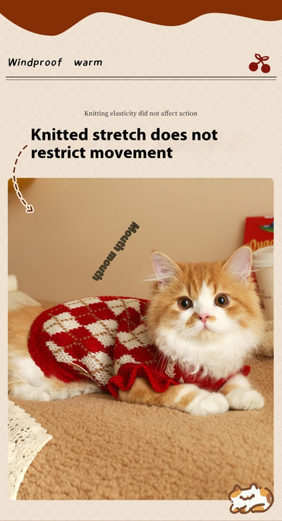 Ropa para Gatos Abrigada - Diseño Adorable para Otoño e Invierno - Image 14