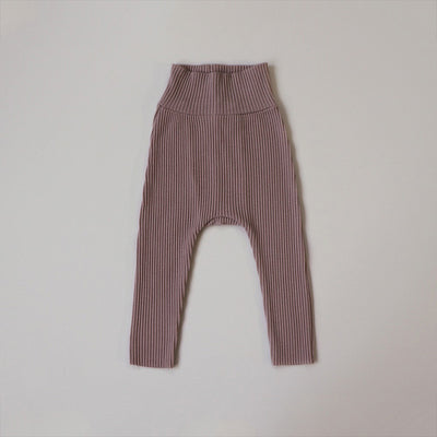 Leggings de Cintura Alta para Niñas - Colores Sólidos - Image 9