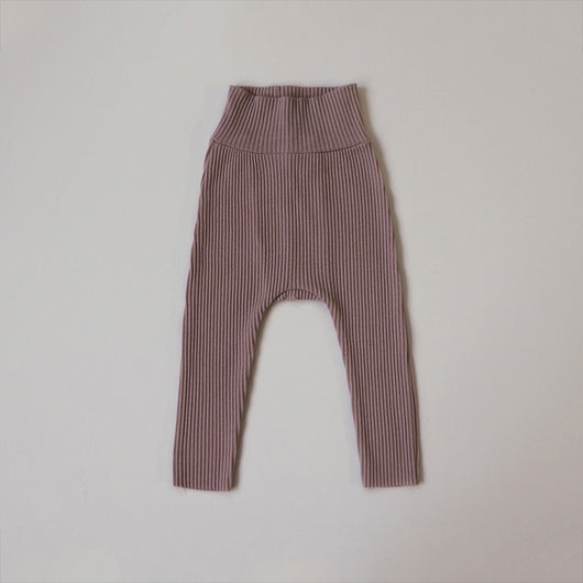 Leggings de Cintura Alta para Niñas - Colores Sólidos - Image 9