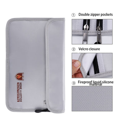 Caja de Almacenamiento Resistente al Fuego e Impermeable para Documentos y Valores - Image 11