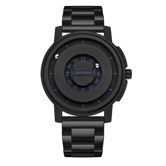 Reloj Deportivo Magnético para Hombre con Banda de Acero y Tecnología de Levitación - Image 2