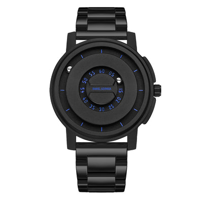 Reloj Deportivo Magnético para Hombre con Banda de Acero y Tecnología de Levitación - Image 2